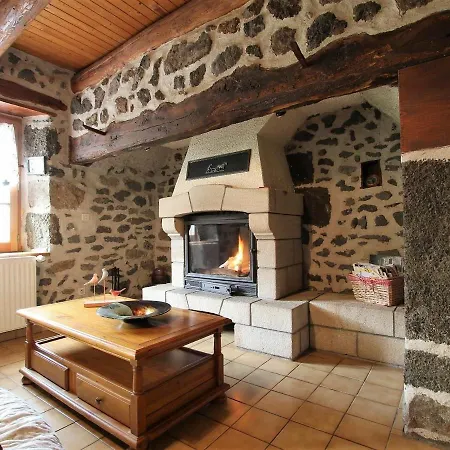 Charme Du Velay : Maison De Caractere Avec Cheminee, Terrasse Et Equipements Bebe A St-paulien - Fr-1-582-266