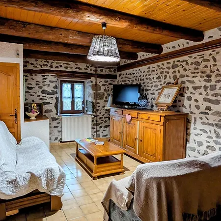 Charme Du Velay : Maison De Caractere Avec Cheminee, Terrasse Et Equipements Bebe A St-paulien - Fr-1-582-266 Casa de Férias